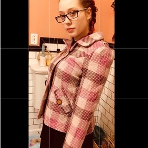 CUTE Billiabong light jacket pea coat NWT S/M